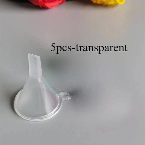 3/5PCS Plastic Small Funnel Perfume Dispensing Funnel Spray Funnel Dispenser Household Kitchen Liquid Dispensing Gadgets