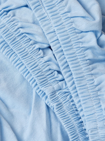 130*70cm Solid Color Baby Fitted Sheets  Cotton Crib Mattress Children's Bed Cover For Newborn Bassinet Cradle Sheet Beding