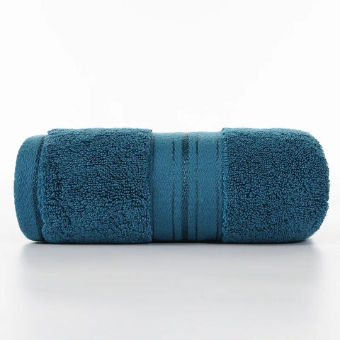 1pc Face Hair Towel 100%Cotton Soft Absorbent Solid Blue Grey Towels Toalla For Kids Adults Home Hotel Bathroom Textile 34*75cm