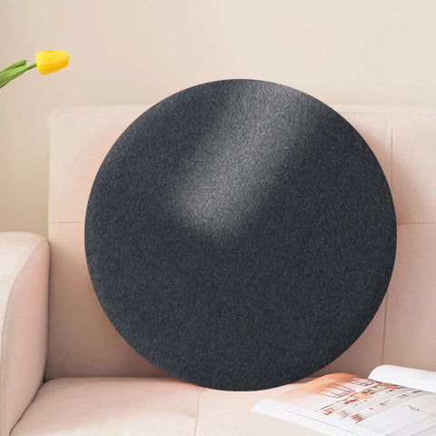 Chair Cushion Seat Cushion Memory Foam Suitable For All Seasons Round Shape Washable Comfortable To Sit On 35Cmx3.5Cm