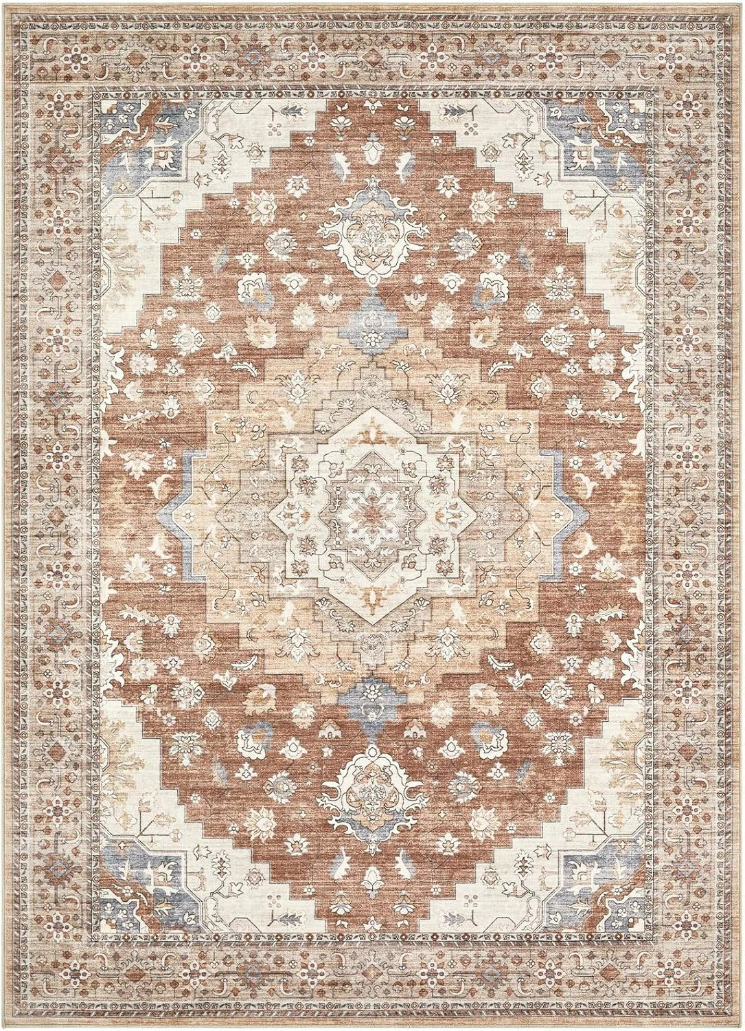 VIKAMA Luxury Persian Rugs Bohemian Ethnic Style Living Room Paving Bedroom Floor Mats Also Super Suitable For Home Decoration
