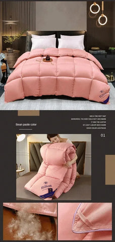 Anti-feather cloth 95 white goose down duvet silent winter quilt warm hotel gift quilt quilt core for home use