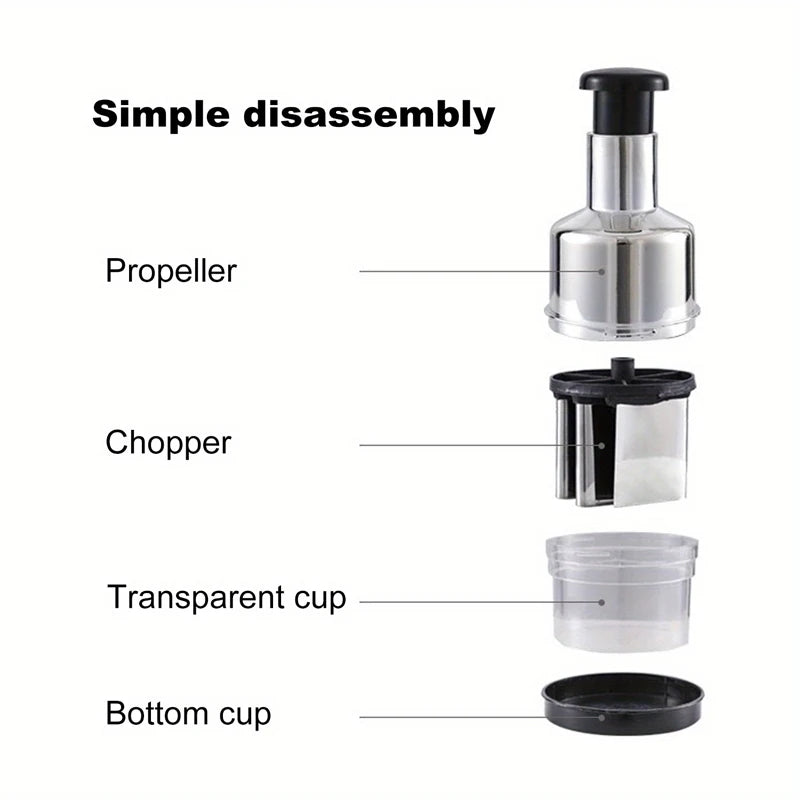 Garlic Press Crusher Manual Garlic Masher Onion Chopper Handheld Push Type Garlic Tool Fruit Vegetable Tools Kitchen Accessories