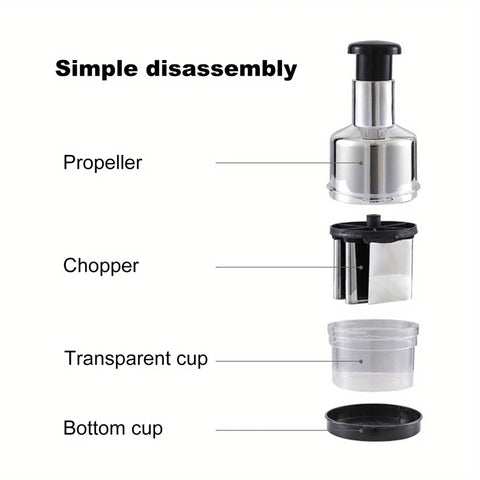 Garlic Press Crusher Manual Garlic Masher Onion Chopper Handheld Push Type Garlic Tool Fruit Vegetable Tools Kitchen Accessories