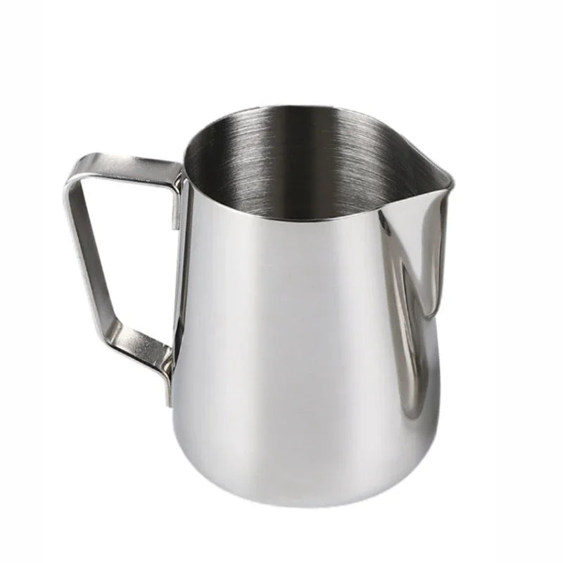 100/150/350/600ml Coffee Milk Frothing Jug Latte Art Milk Frother Pitcher Stainless Steel Measurement Jug Pot Coffee Accessorie