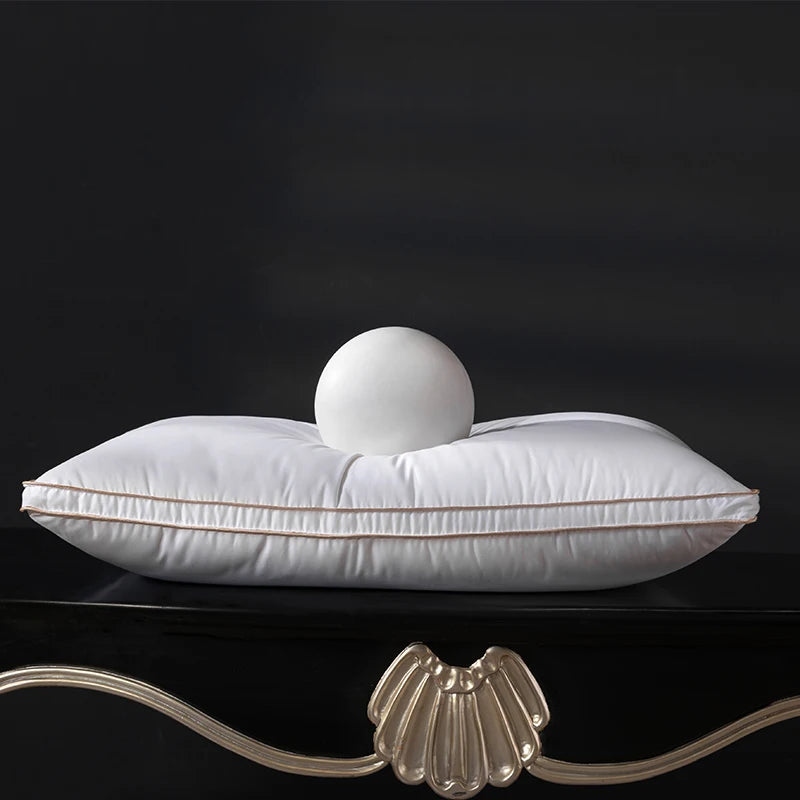 Premium Down Sleeping Pillow 95% Goose Down Fill 1200TC - 50x70cm 50 to 70cm Pillow Down Bed Luxury