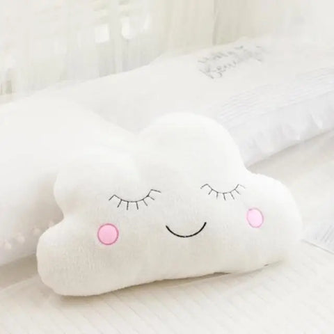 Hot Stuffed Cloud Moon Star Raindrop Plush Pillow Soft Cushion Toys For Children Baby Kids Girl Christmas Gift Room Car Decor