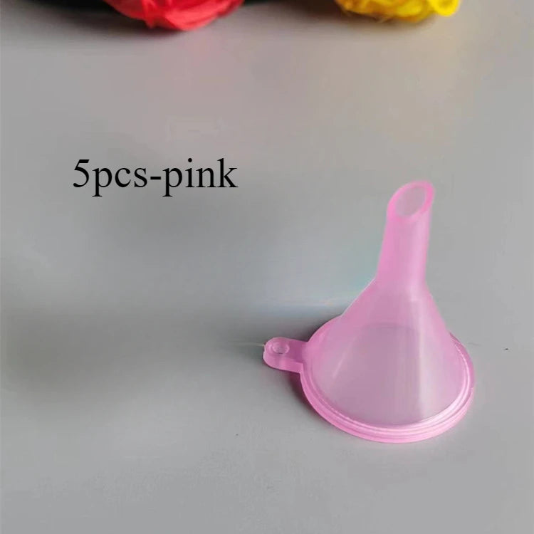 3/5PCS Plastic Small Funnel Perfume Dispensing Funnel Spray Funnel Dispenser Household Kitchen Liquid Dispensing Gadgets