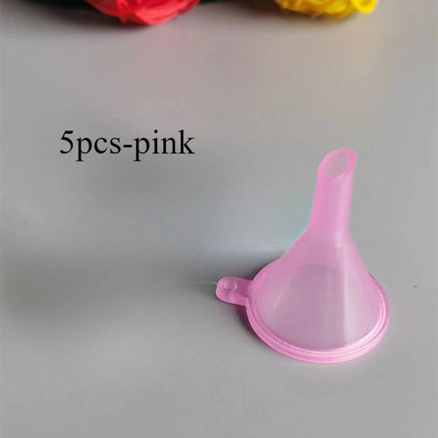 3/5PCS Plastic Small Funnel Perfume Dispensing Funnel Spray Funnel Dispenser Household Kitchen Liquid Dispensing Gadgets