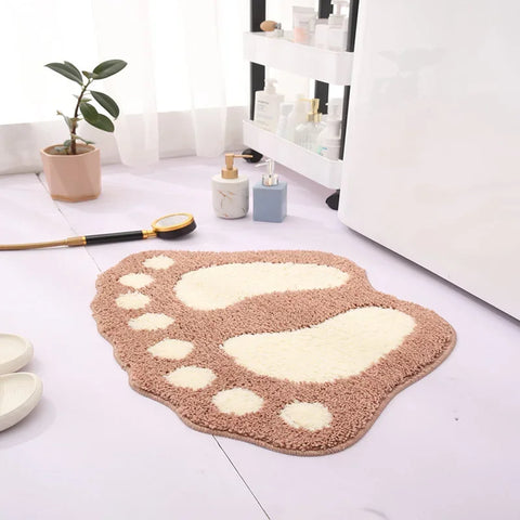 1 Anti Slip Floor Mat, Super Absorbent Ultra-fine Fiber, Soft and Comfortable Bathroom Carpet, Floor Decoration, Household Items