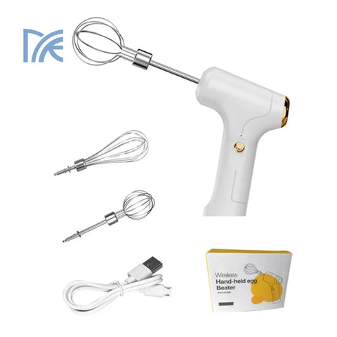 Portable Electric Hand Blender Automatic Egg Beater Food Mixer Cream Milk Foamer Coffee Maker Foam Blender Cake Baking Tool