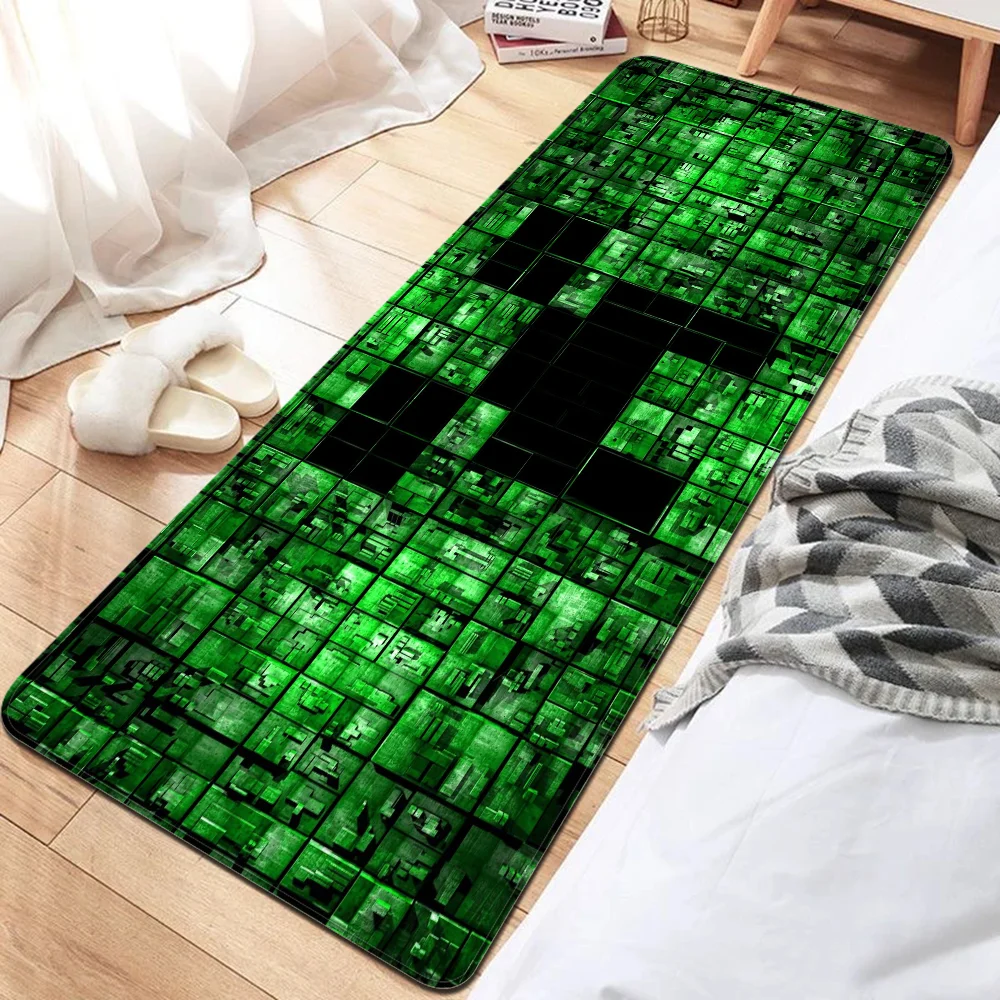Hot Game M-Minecrafts Kitchen Mat Cheaper Anti-slip Modern Living Room Balcony Printed Modern Home Decor