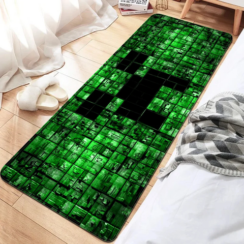 Hot Game M-Minecrafts Kitchen Mat Cheaper Anti-slip Modern Living Room Balcony Printed Modern Home Decor