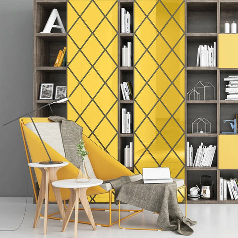 3D Mirror Stickers Acrylic Triangles Self-adhesive Diamonds DIY Wall Mirror Stickers for Living Room Home Decor 10/17/32/58Pcs