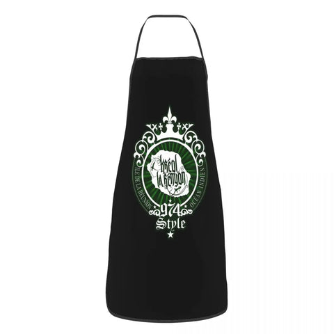 Custom Bib Kreol 974 Reunion Island Apron Men Women Unisex Adult Chef Kitchen Cooking Tablier Cuisine Painting
