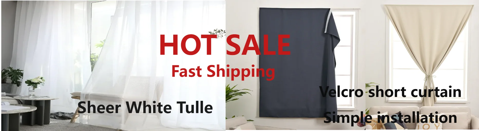 Convenient No Drilling 99% Blackout Bedroom Bay Windows Modrn Short Curtains for Living Room Blinds Easy Install Door Kitchen