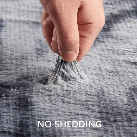 Gray Carpet for Living Room Plush Rug Bed Room Floor Fluffy Mats Anti-slip Home Decor Rugs Soft Velvet Carpets Kids Room Blanket