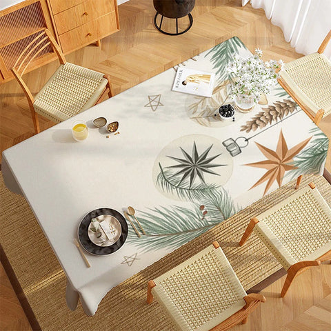 Cute Owl Pattern Tablecloth Restaurant Kitchen Tablecloth Living Room Home Decoration Rectangular Party Decoration