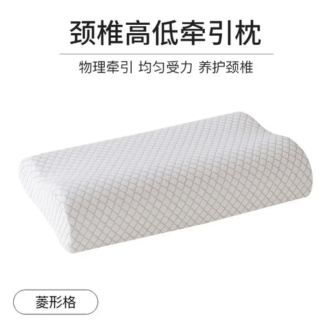 50*30cm Bamboo Fiber Pillow Slow Rebound Health Care Memory Foam Pillow Memory Foam Pillow Orthopedic Pillows Support NeckRelief