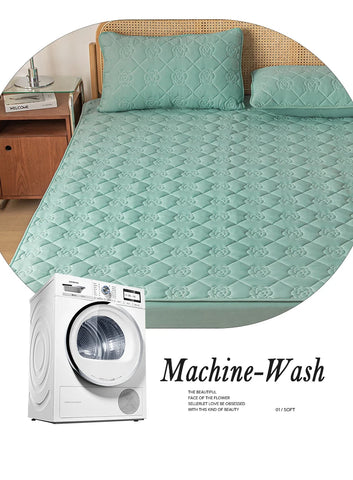 Waterproof Fitted Sheet Quilted Mattress Cover Mattress Protector for Old Child Twin Full Quuen King Size 160*200 Mattress Cover