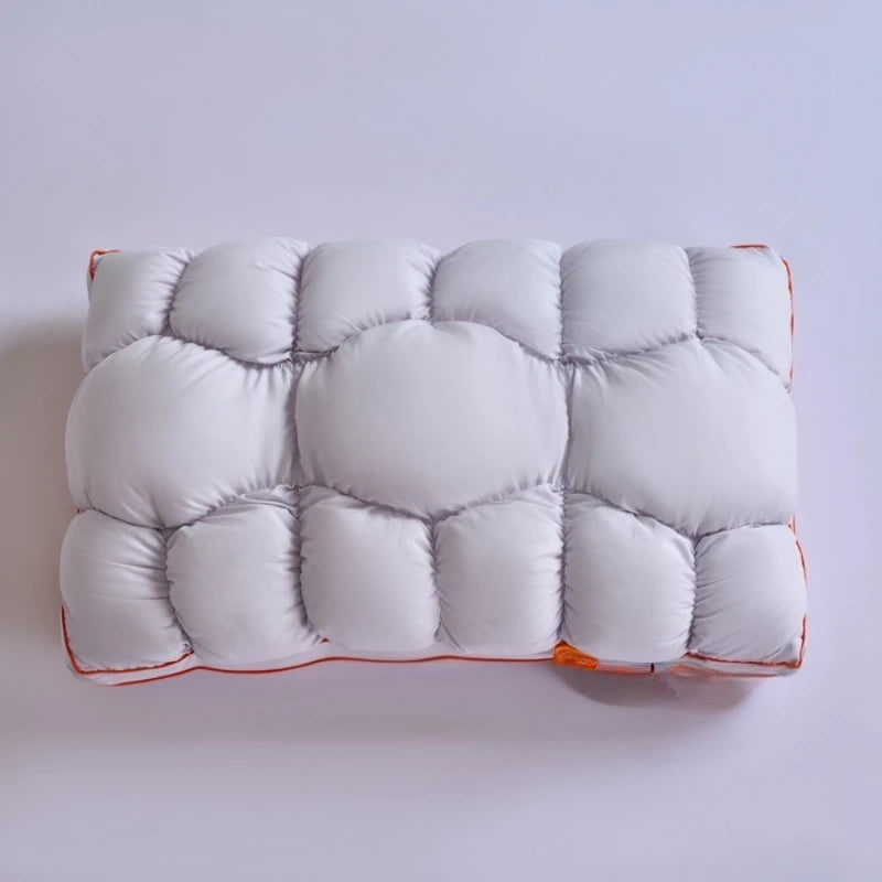 2025 spring and summer super soft and skin-friendly feather velvet pillow household comfortable neck pillow breathable and soft