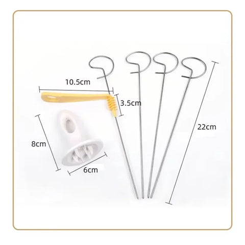 Creative Kitchen Whirlwind Potato Spiral Cutter Potato Tower Making Machine Vegetable Slicer Vegetable Tools Accessories Gadgets