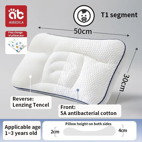 AIBEDILA Baby Pillows for Newborns Neck Pillow Newborn Baby Things Children's Orthopedic Travel Pillow Bedding Mother Kids Items