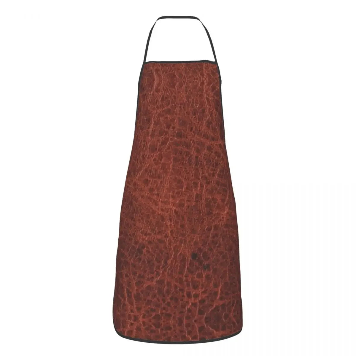 Custom Bib Vintage Black And Brown Stitched Leather Aprons Men Women Adult Chef Kitchen Cooking Medieval Style Tablier Cuisine