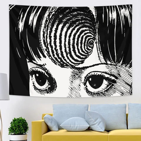 1pc Interesting Tapestry, Personalized College Dormitory Decoration Human Body Cave Tapestry Art Decoration Wall Hanging