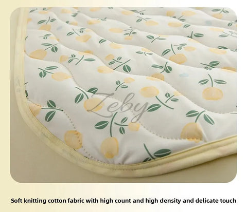New Floral Print Spring Summer Quilt Soft Comfortable Quilted Quilts Single Double Blanket for Bed Comforter Knitted Thin Duvet