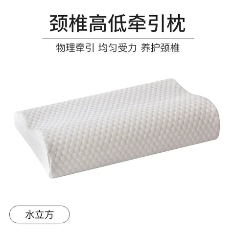 50*30cm Bamboo Fiber Pillow Slow Rebound Health Care Memory Foam Pillow Memory Foam Pillow Orthopedic Pillows Support NeckRelief