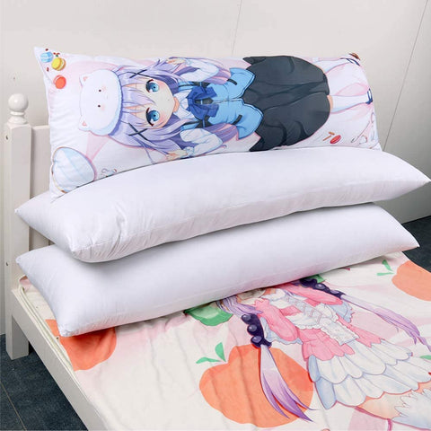 120 150 160 Anime Dakimakura Inner Hugging Long Pillow Body Pillows Rectangle Sleep Cushion White Pillow Insert Bed Cushion