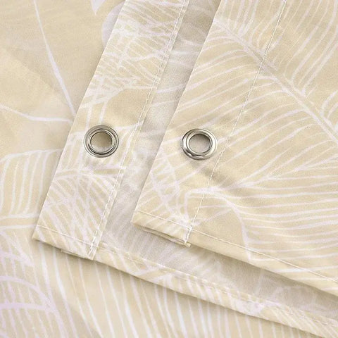 Modern Abstract Black White Shower Curtain for Bathroom Decor, Stylish Geometric Pattern Waterproof Fabric Interior Design