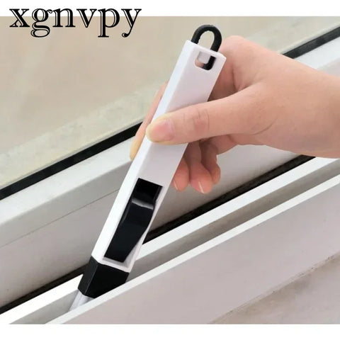xgnvpy Multifunctional Window Groove Cleaning Brush Kitchen Gadget Cleaning Tool Home Accessory Keyboard Duster Supply Item