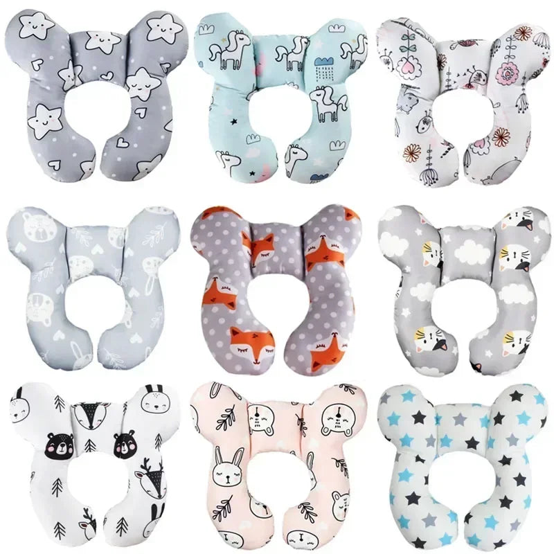 Baby Travel Pillow for Head and Neck, Upgraded Baby Support Pillow, Baby Neck Pillows for Car Seat,Pushchair,Travel