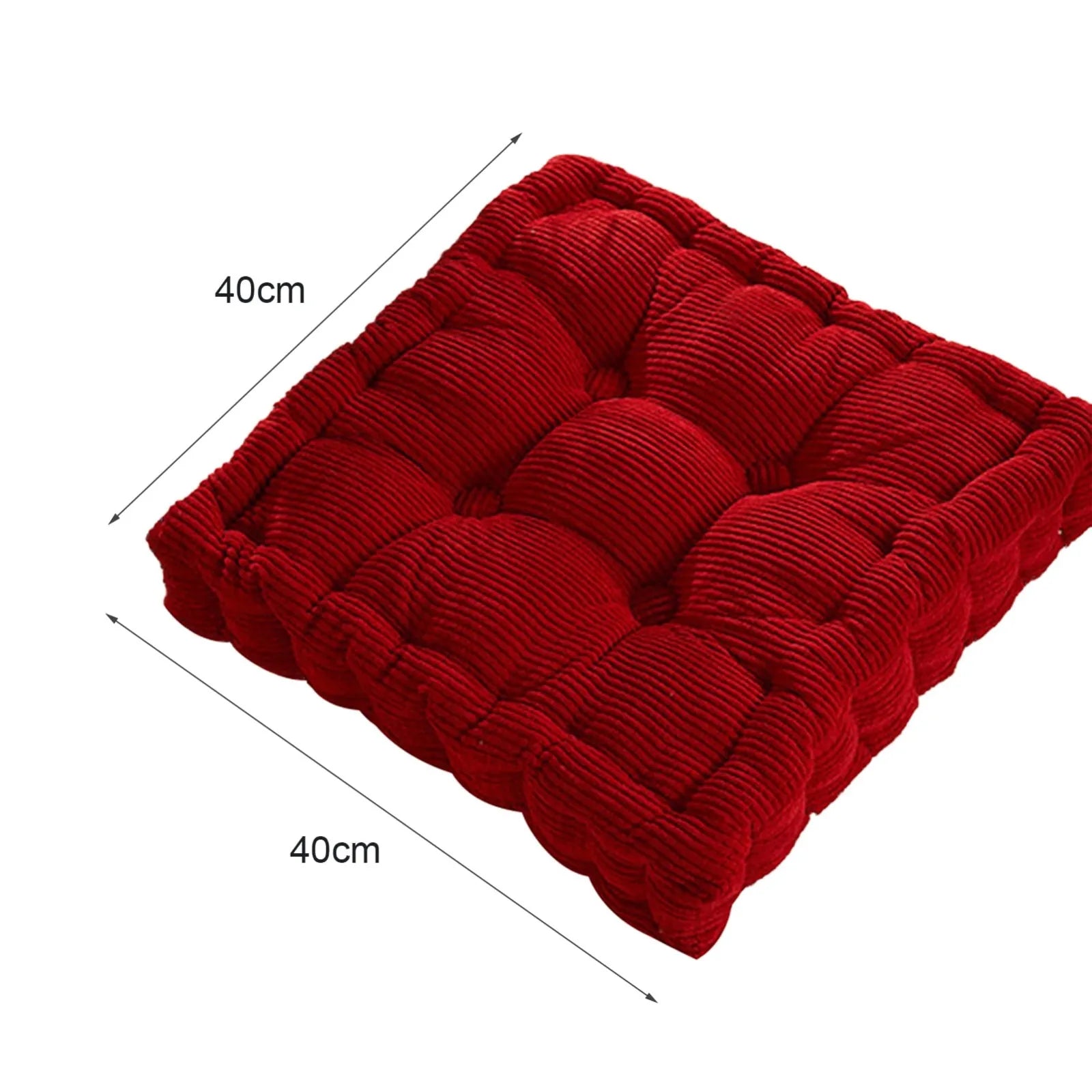 Floor Pillow Square Meditation Pillow Seat Pillow Yoga Living Room Balcony Office Outdoor Floor Mat, Pretty Hone Sofa Decoration