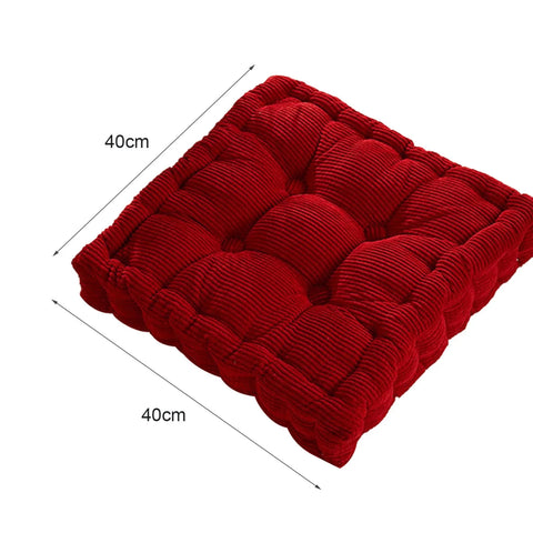 Floor Pillow Square Meditation Pillow Seat Pillow Yoga Living Room Balcony Office Outdoor Floor Mat, Pretty Hone Sofa Decoration