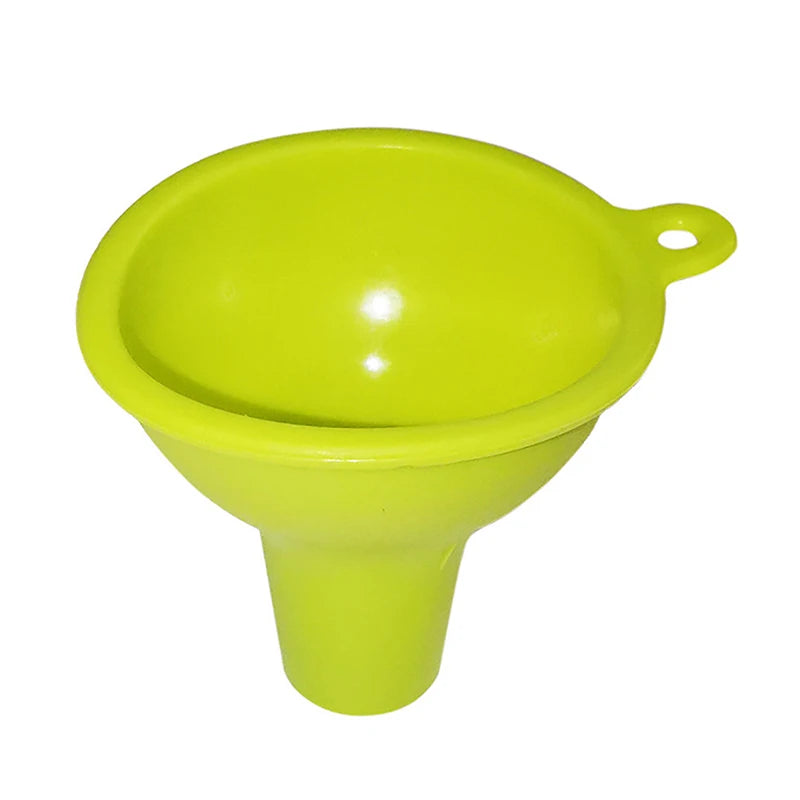 7CM Silicone Wide-Mouth Funnel Wide Mouth And Large Diameter Funnel Pour Oil Milk Powder Beans Dispense Funnel Kitchen Tool