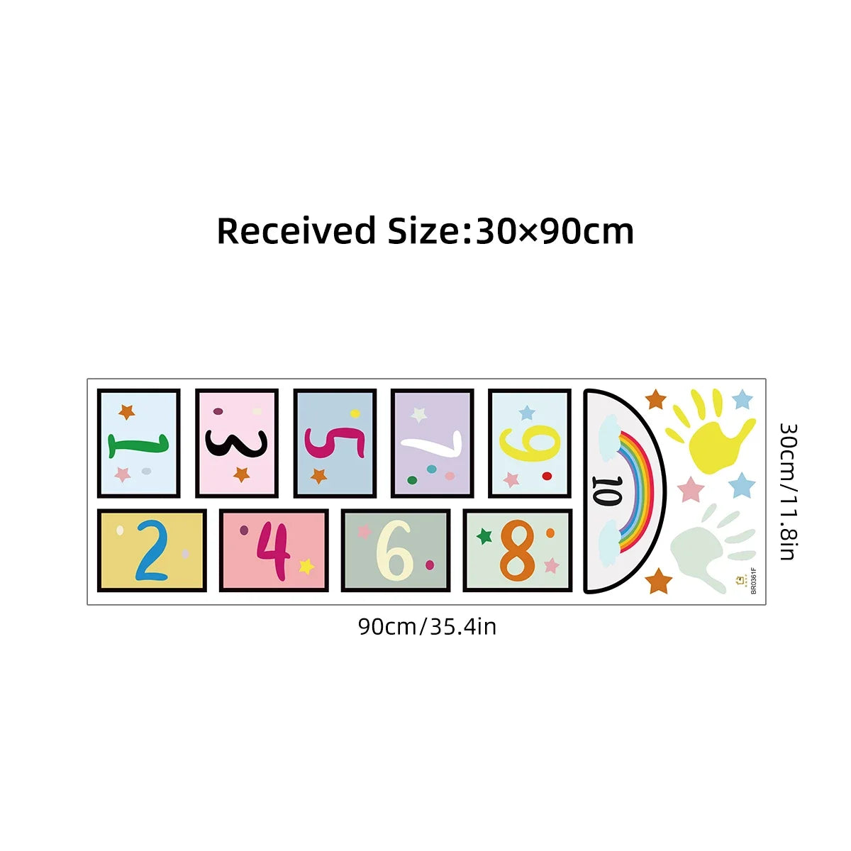 1Pc Cartoon Figure Cell Floor Sticker Kids Room Furniture Stickers Bedroom Decoration Children Baby Room for Home Living Room