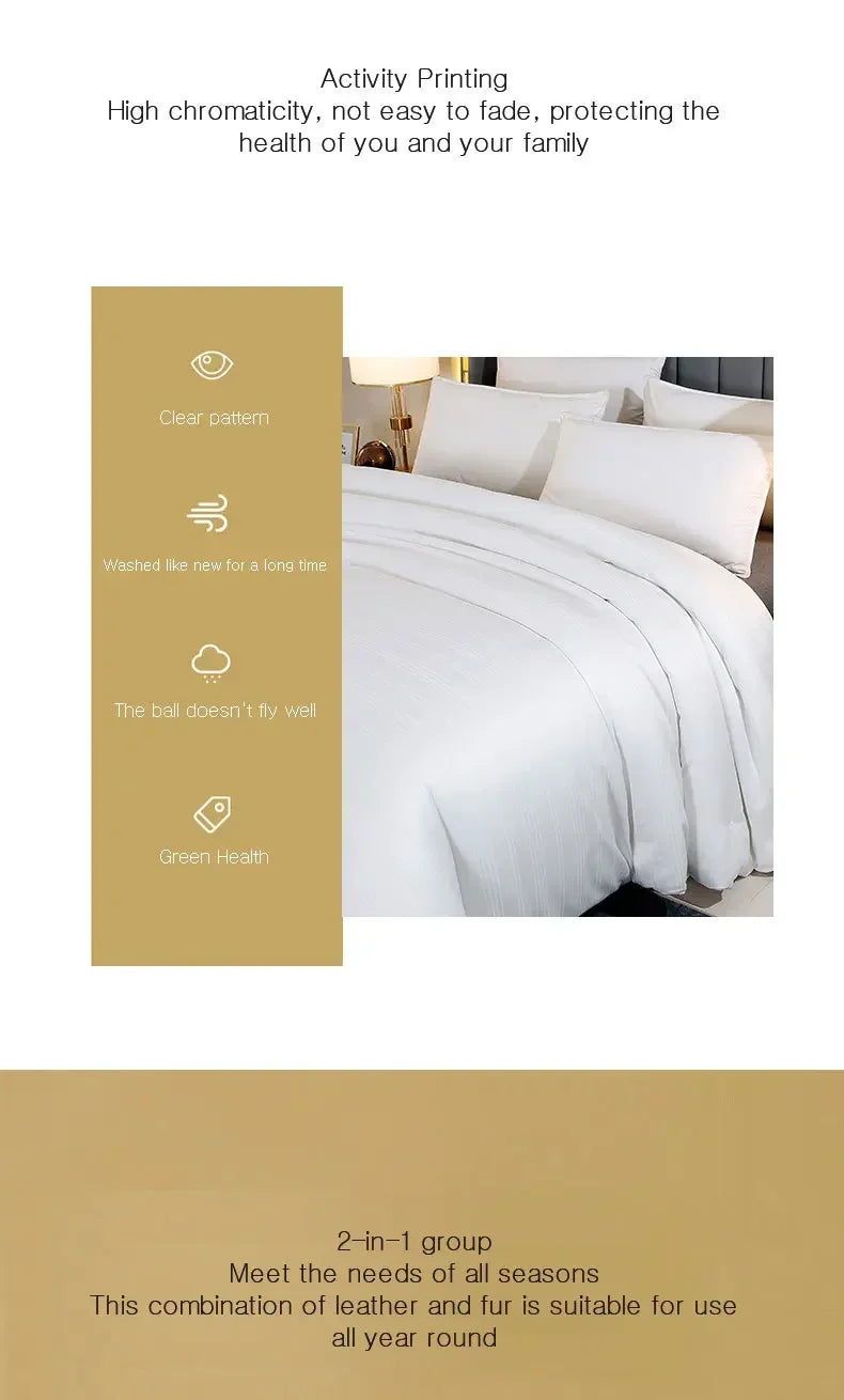 100% Mulberry Silk Quilt Healthy Beauty Handwork Silk Comforters Duvet Silk Filled Double Queen King Quilt 1PCS Durable Bedding