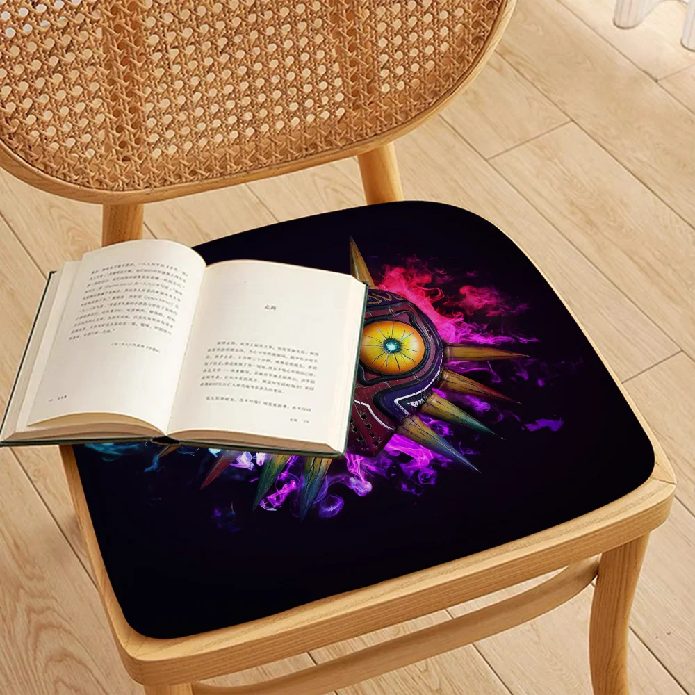 Anime Z-Zeldaes Round Seat Cushion Office Dining Stool Pad Sponge Sofa Mat Non-Slip Chair Cushions