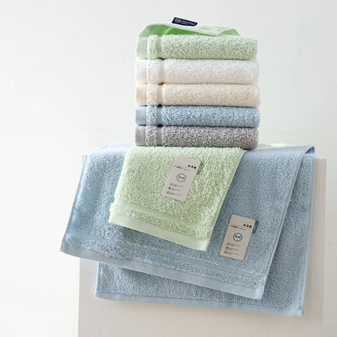 Hollow Yarn Cotton Towel High Quality Absorbent Adult Children Bath Towel Solid Color Soft Bathroom Washcloth