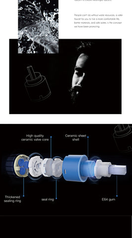 AITANA Minimalist Gun Grey Brass Ceiling Shower System Hidden Embedded Dual Handle Cold and Hot Water 2-Function Bathroom Mixer