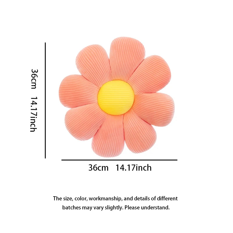 1pc  soft and comfortable floral pattern pillow cushion, suitable for bedroom, dormitory, and home decoration