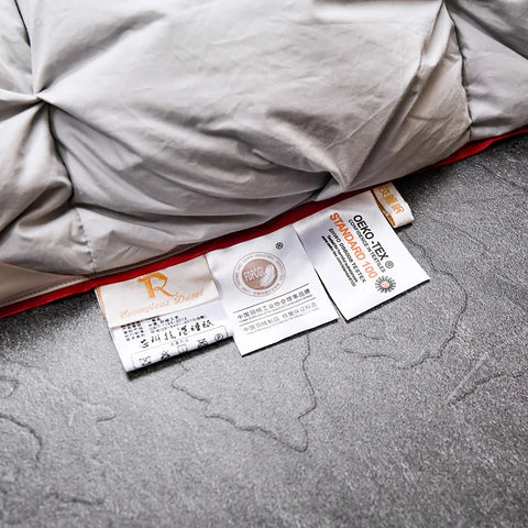 White Goose Down Duvet Warm Winter Thick 3D Bread Comforter Pinch Pleated Blanket Filling for Single Double Couple Bed Quilts