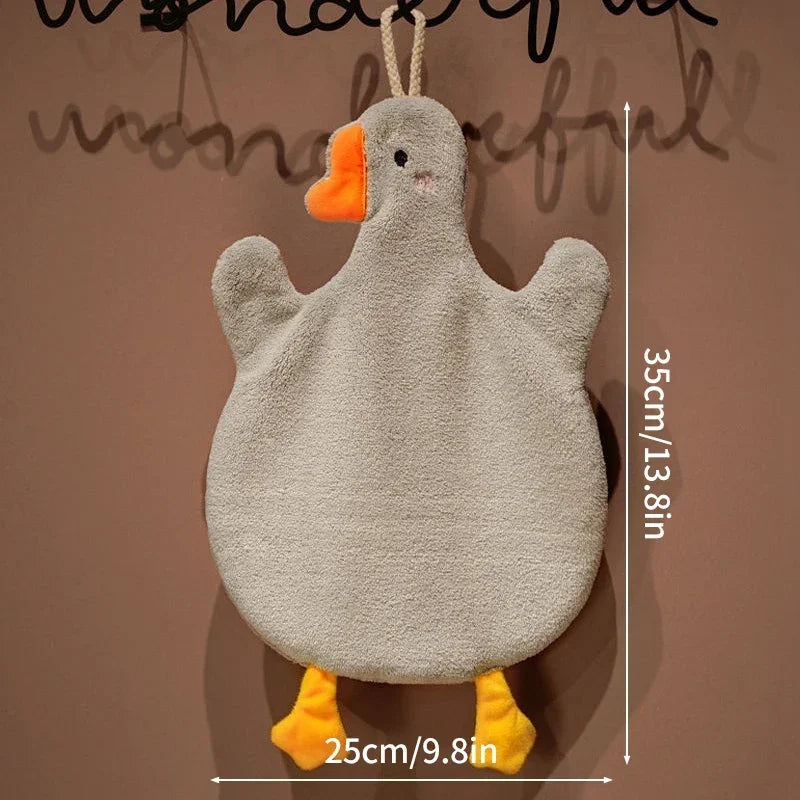 For Home Duck Spa Towel Beach Kitchen Textile Bathroom Accessories Hanging Sauna Bathrobe Hand Towels Ball Goose Absorbent Soft