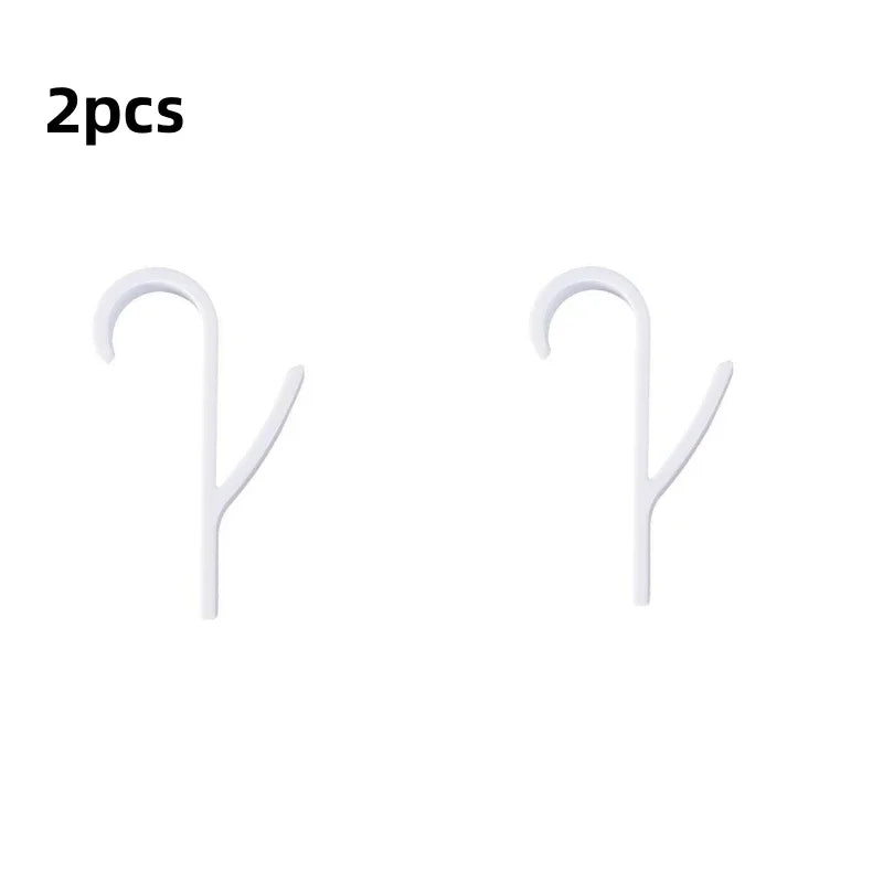 2/6Pcs Bathroom Shower Towel Holder Hanger Heated Radiator Rail Hooks Clips Storage Racks Clothes Scarf Hanger Hooks
