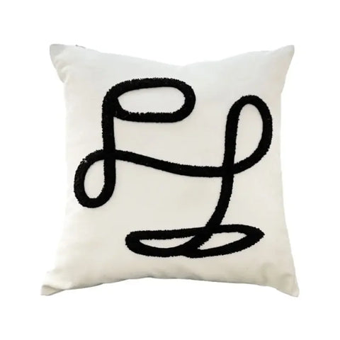 Checkerboard French Cream Style Pillowcase Cute Light Luxury B&B Living Room Niche Pillow Case Bay Window Sofa Cushion Cover