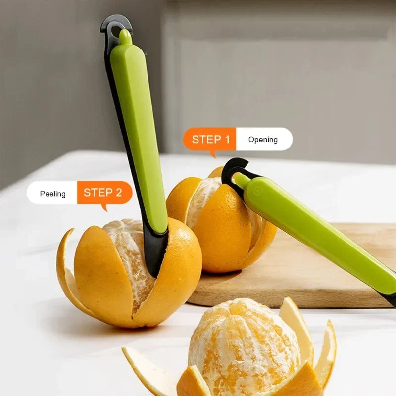 Peeler Fruit Stripper Orange Device Peeling Knife Multifunctional Grapefruit Lemon Orange Cutter Kitchen Fruit Vegetable Tools