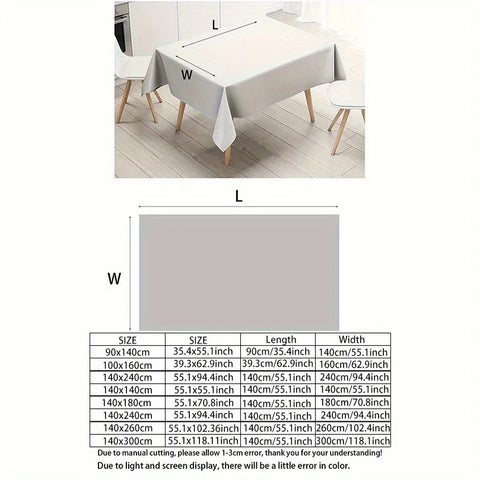 Cute Owl Pattern Tablecloth Restaurant Kitchen Tablecloth Living Room Home Decoration Rectangular Party Decoration